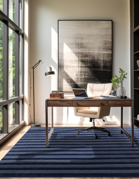 Winchester Indoor Rug - Cobalt Blue by Jill Zarin