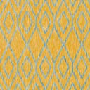 Turks and Caicos Outdoor Rug - Yellow and Teal
