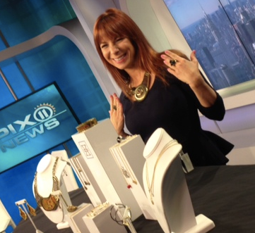 Jill Zarin on WPIX Talks Jewelry &#038; Bravo (10/16/12)