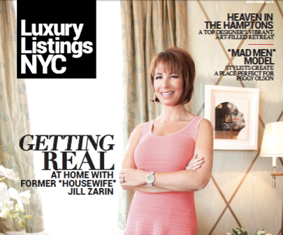 Jill Zarin Cover Story Luxury Listings NYC