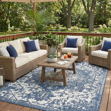 Dubai Outdoor Rug - Blue