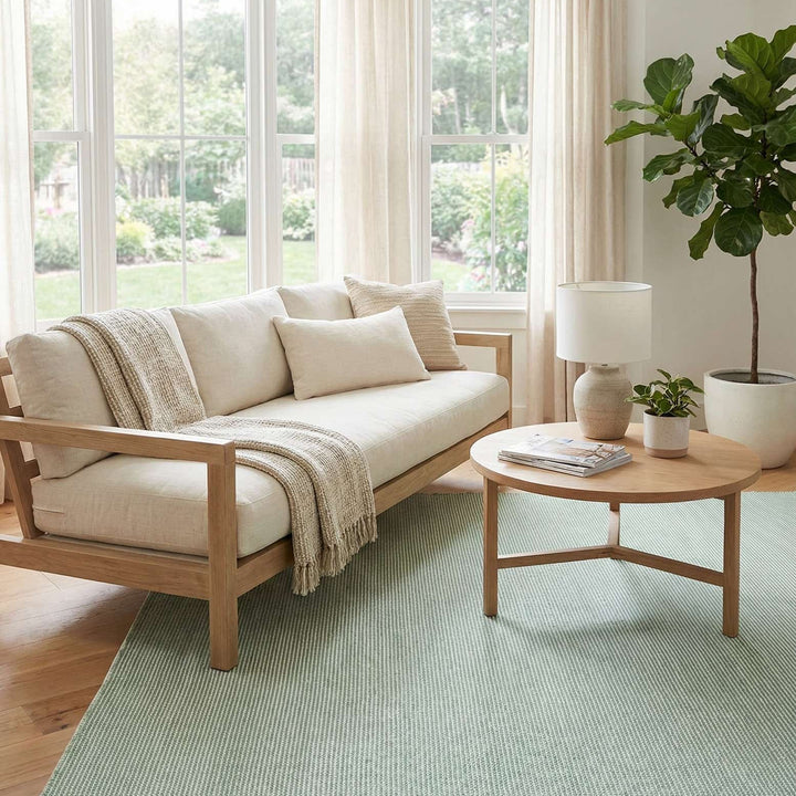 Palm Springs Indoor Outdoor Rug - Palm Green