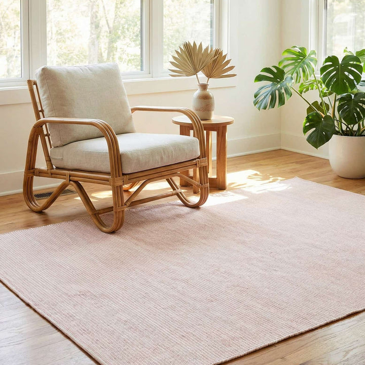 Palm Springs Outdoor Rug - Pink Roses