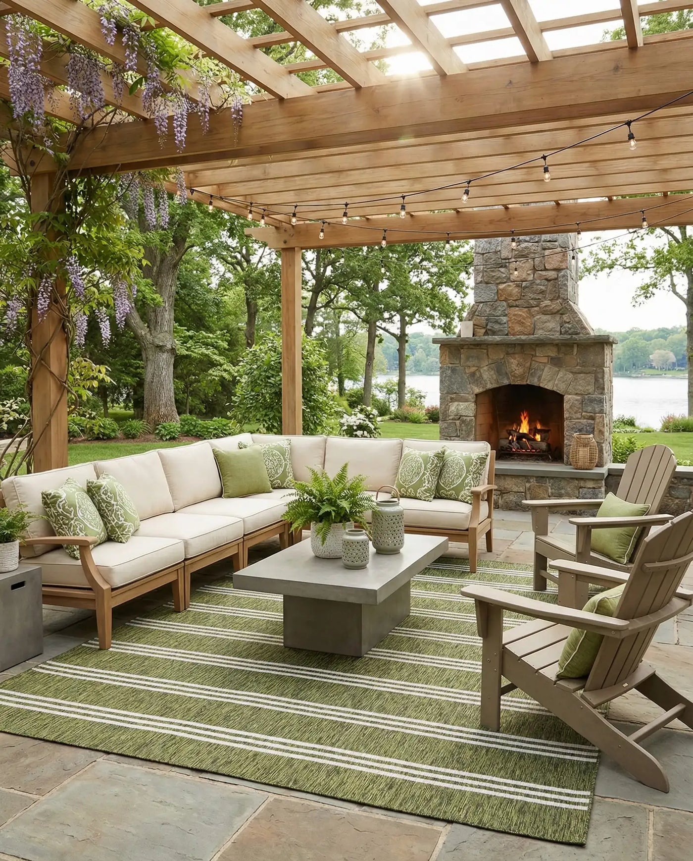 Anguilla - Outdoor Green Rug by Jill Zarin Home Anguilla - Outdoor Green Rug by Jill Zarin Home