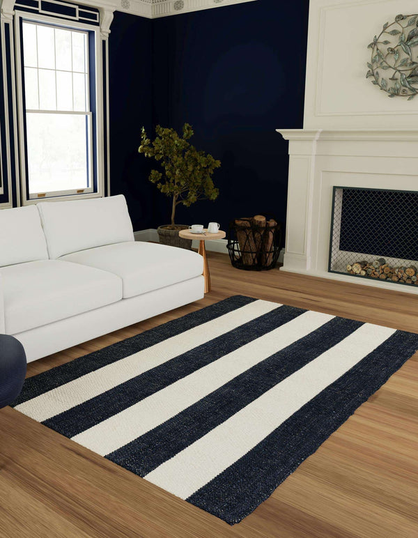 The Hamptons Indoor Rug - Nautical Navy