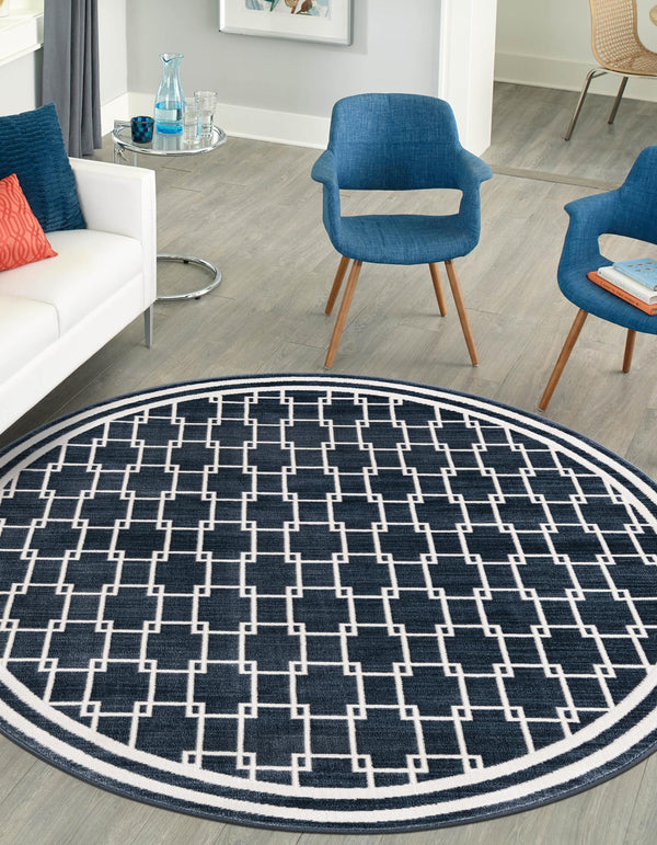 Metropolitan Indoor Rug - Navy Blue