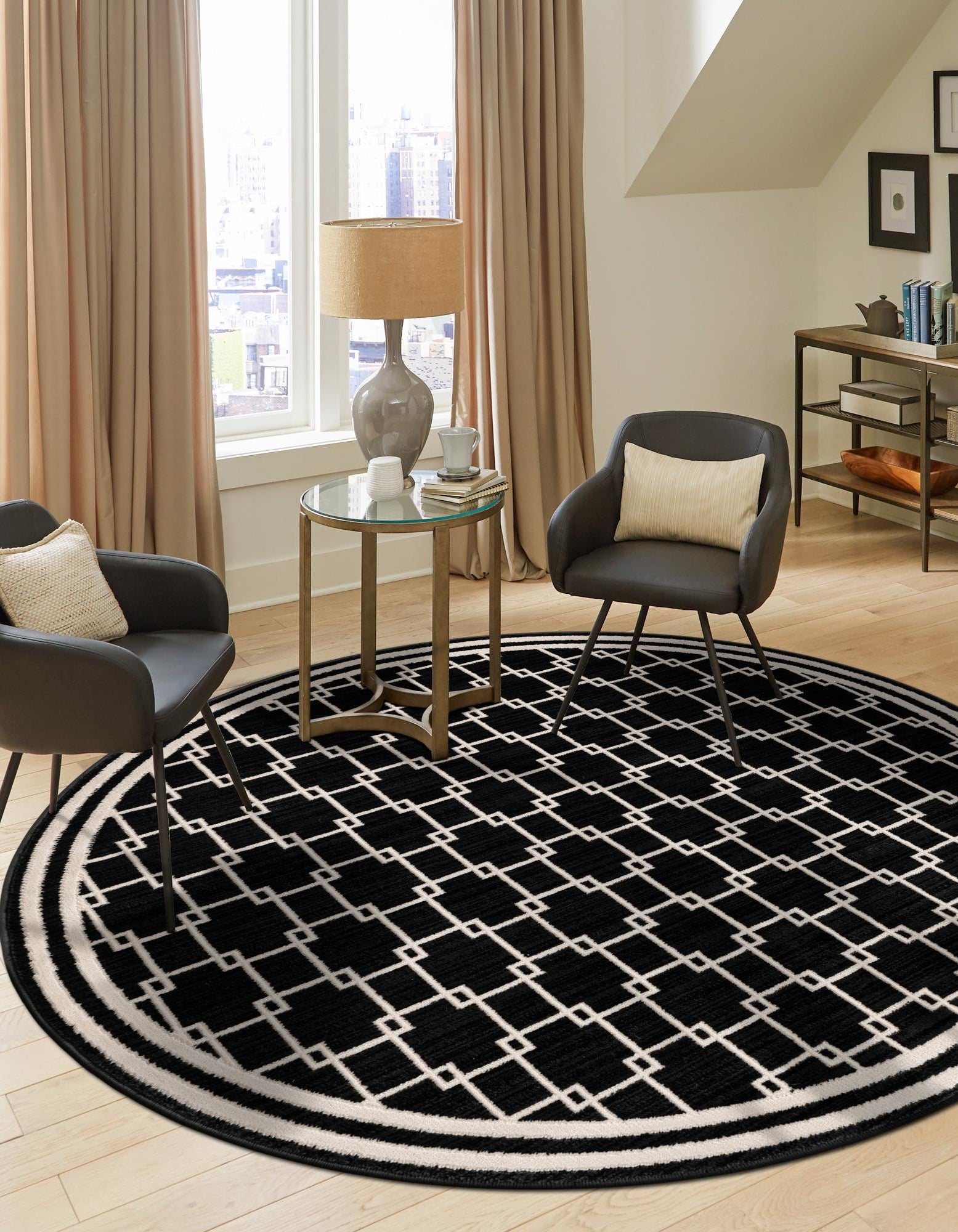 Indoor Metropolitan Uptown Rugs by Jill Zarin