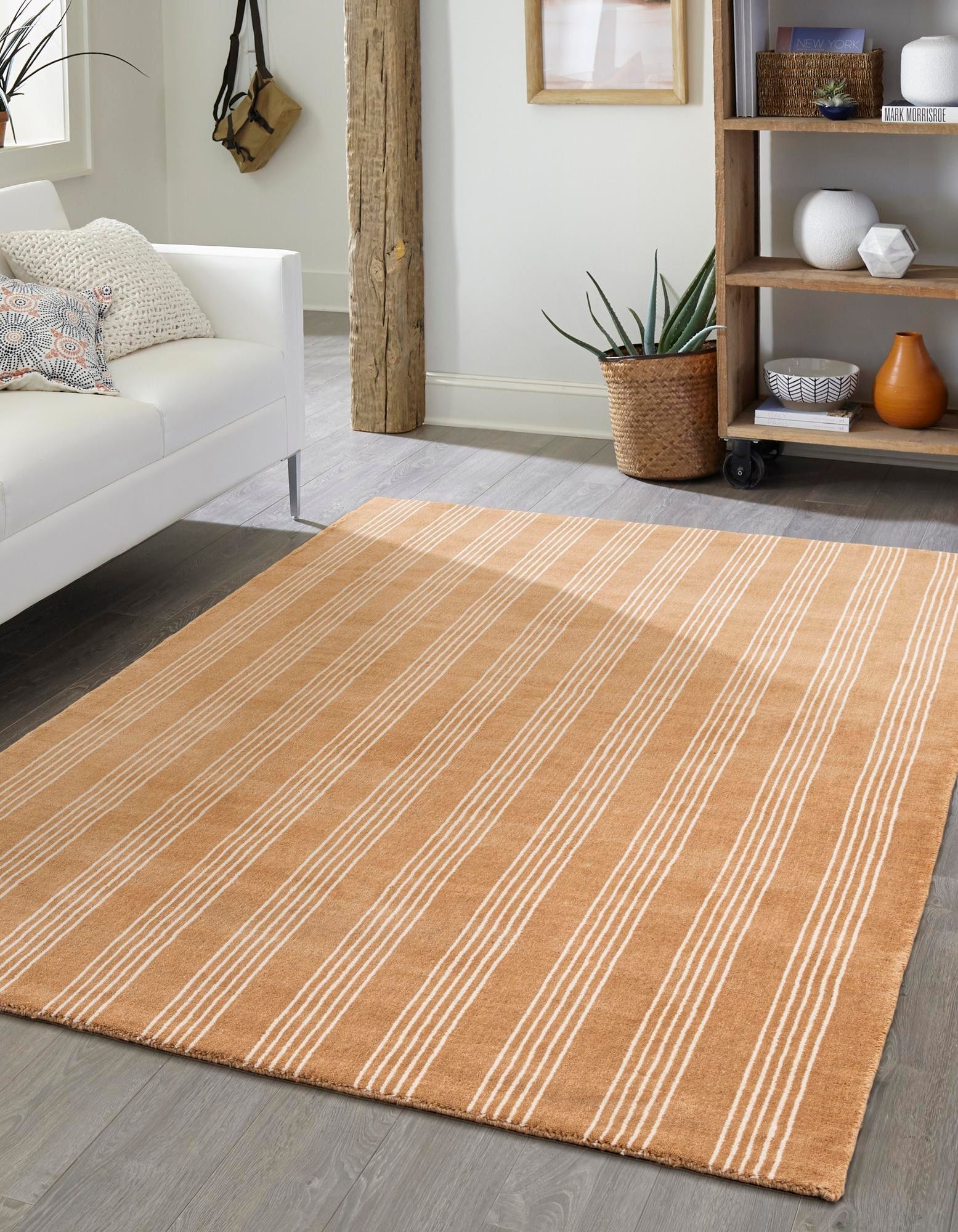 Winchester Indoor Rug - Latte Brown by Jill Zarin