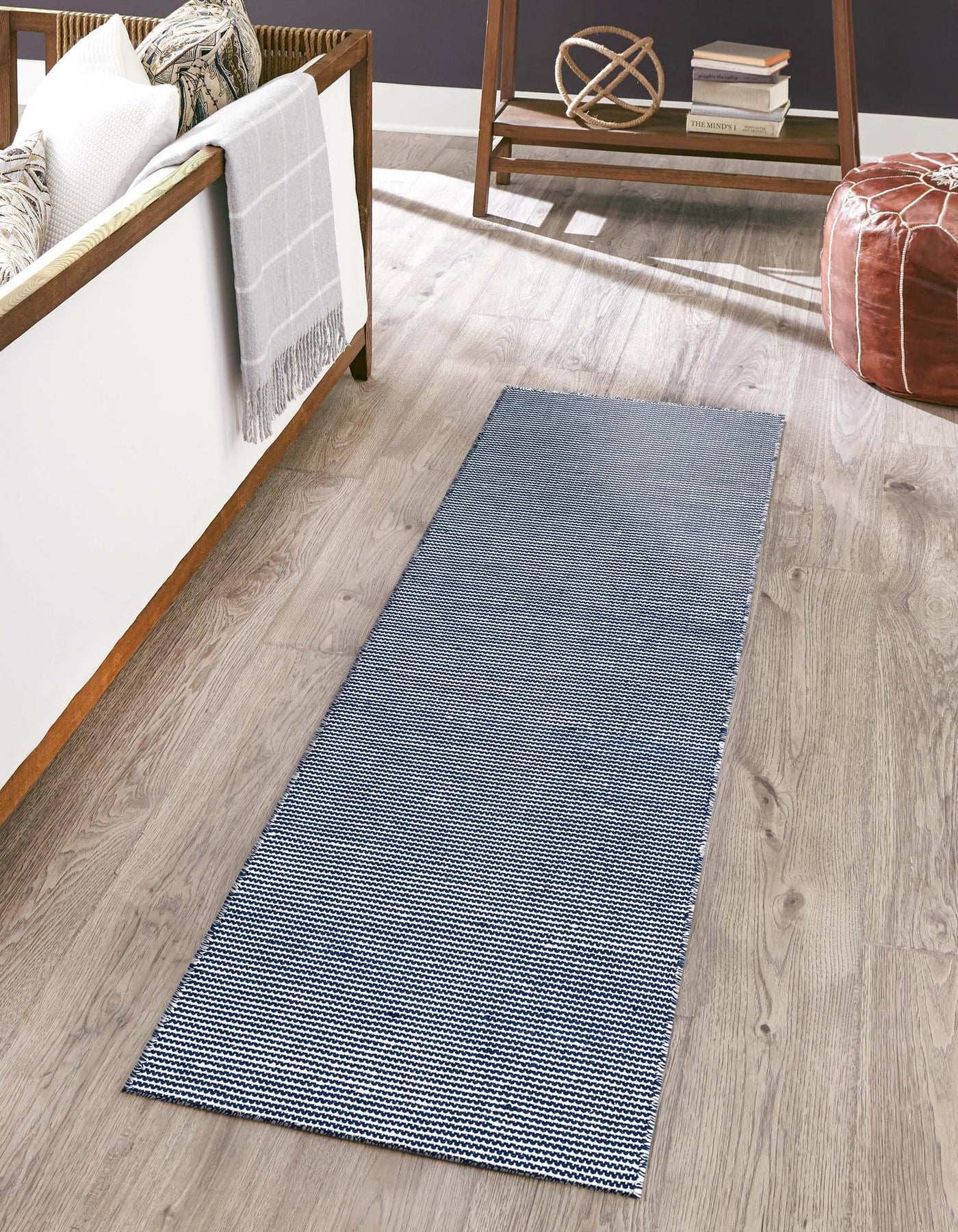 Palm Springs - Navy Rug by Jill Zarin