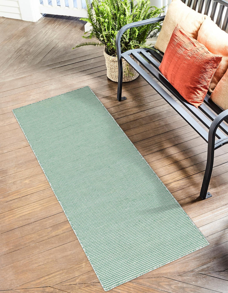 Palm Springs Indoor Outdoor Rug - Palm Green