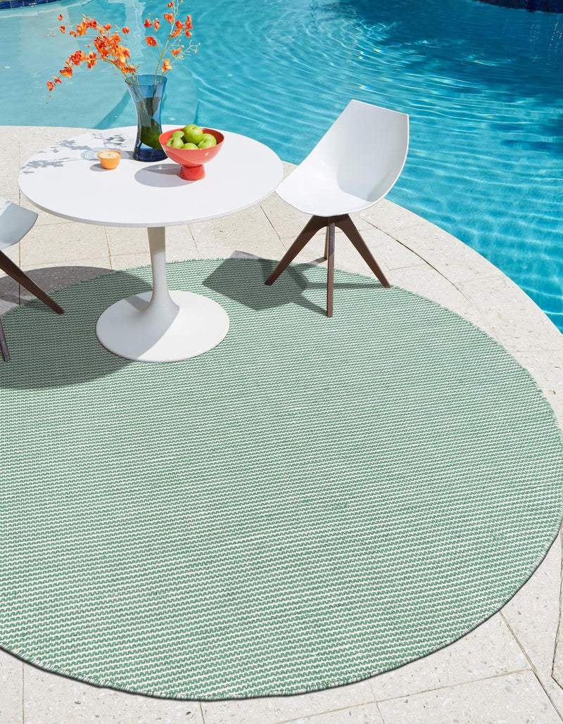 Palm Springs Indoor Outdoor Rug - Palm Green