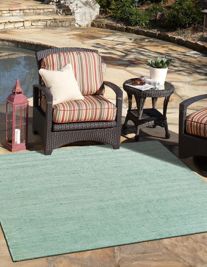 Palm Springs Indoor Outdoor Rug - Palm Green