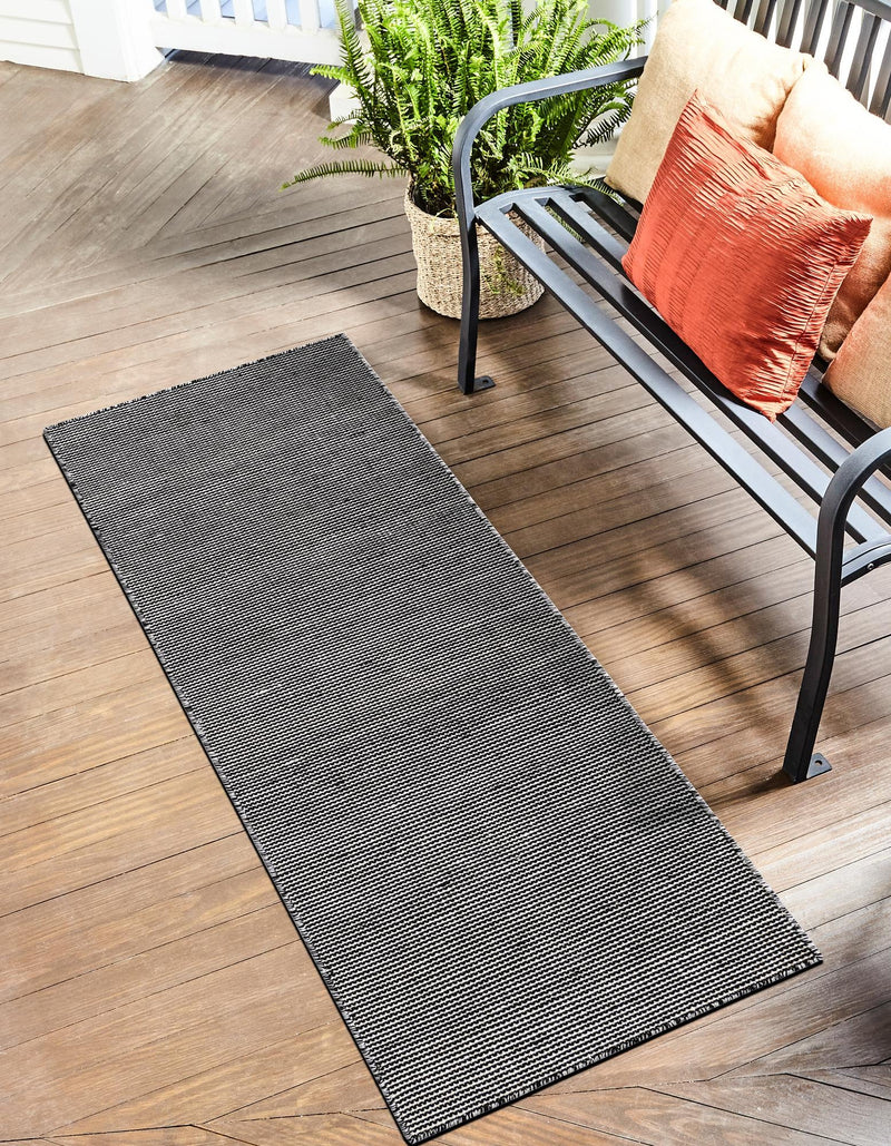 Palm Springs Indoor Outdoor Rug - Black Sky