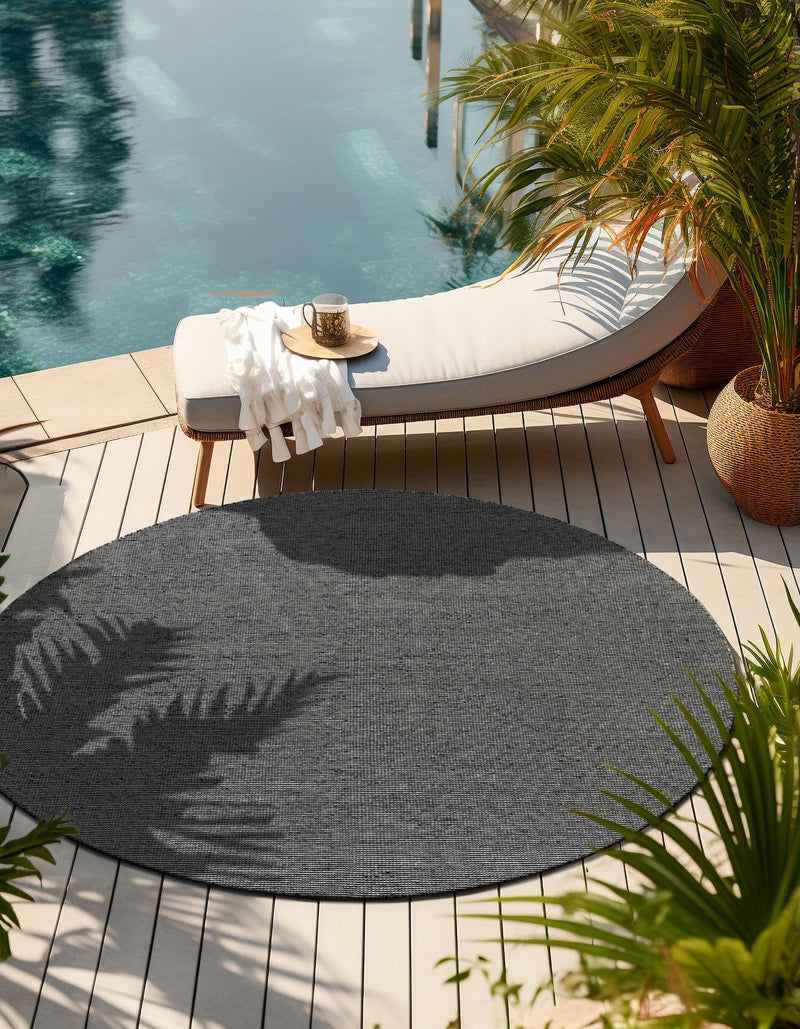 Palm Springs Indoor Outdoor Rug - Black Sky