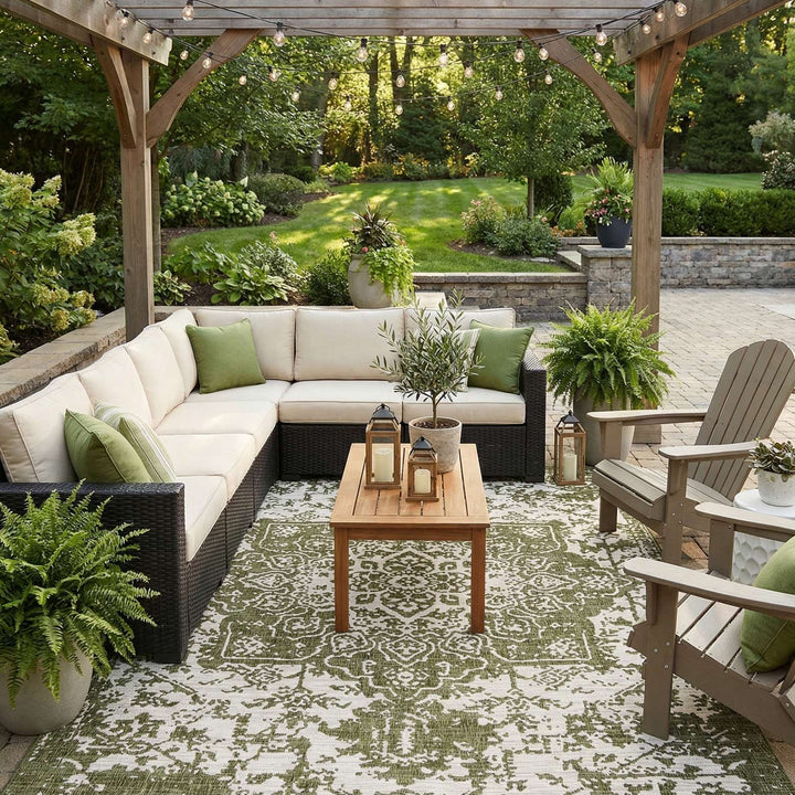 Dubai Outdoor Rug - Green