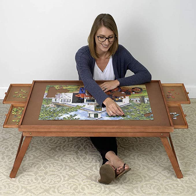 Jumbo Puzzle Wooden Plateau Lounger