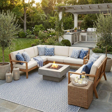 Costa Rica Outdoor Rug - Blue