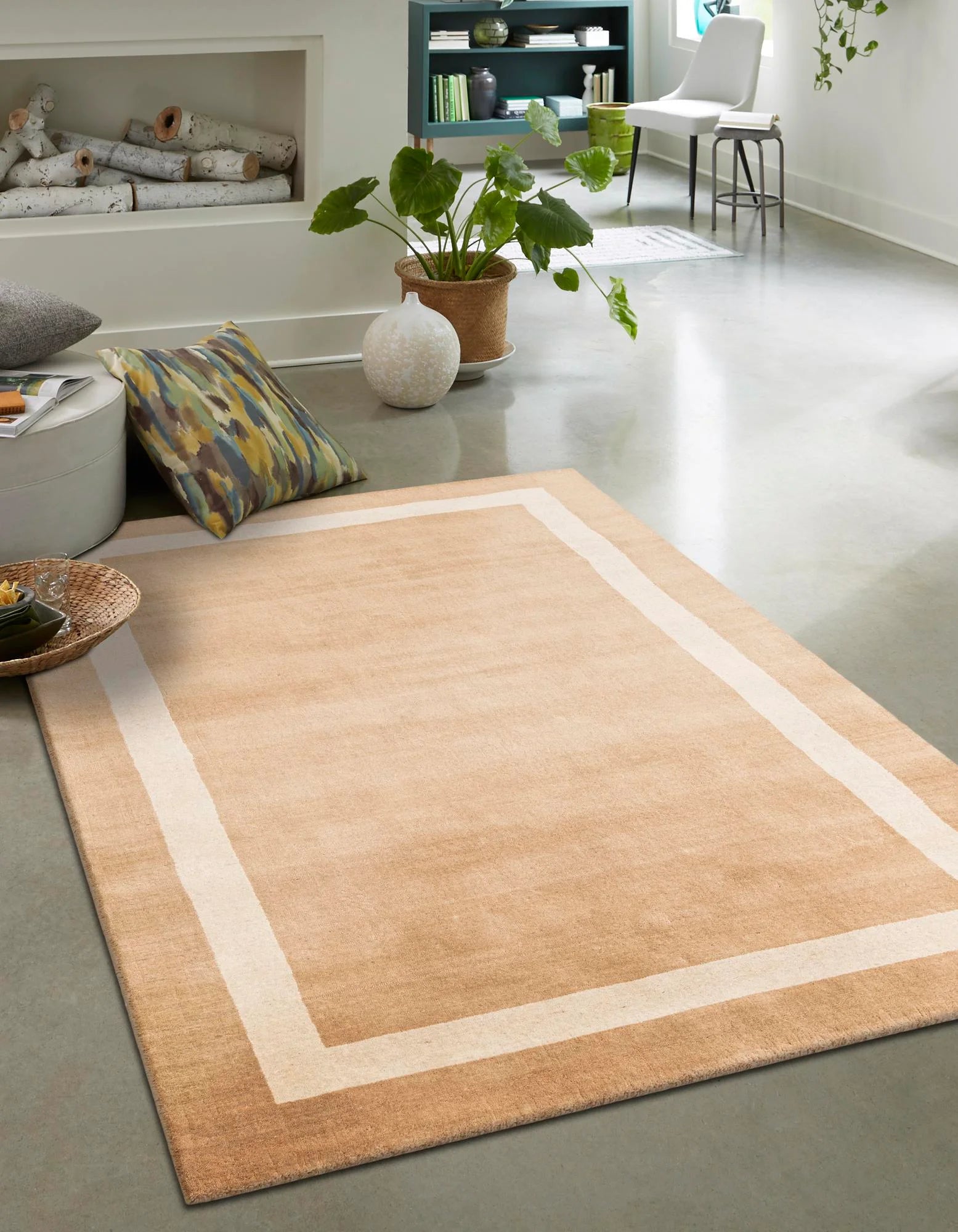 Jill Zarin Natural Wool Collection Area Rug - Somerset (5' 1\, image size:1555x2000