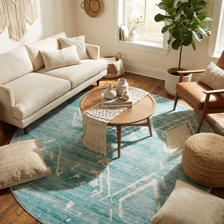 Carnegie Hill Indoor Rug - Turquoise