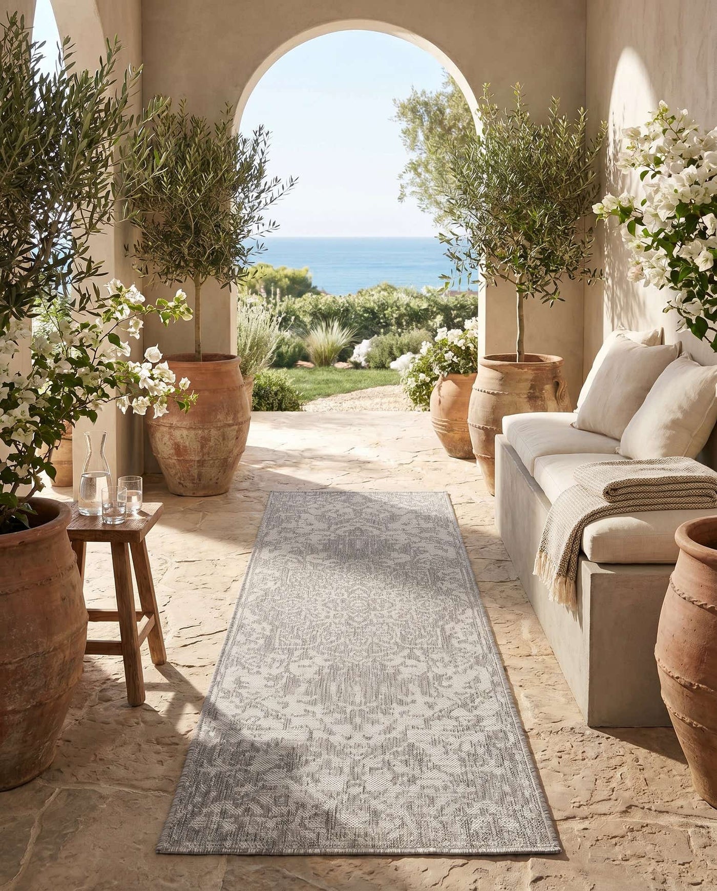 Dubai - Gray Rug by Jill Zarin Home