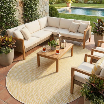 Costa Rica Outdoor Rug - Yellow