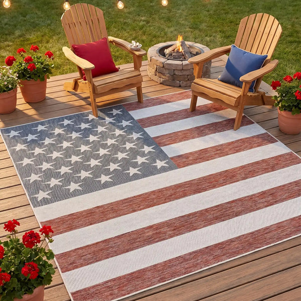American Flag Rug by Jill Zarin Home