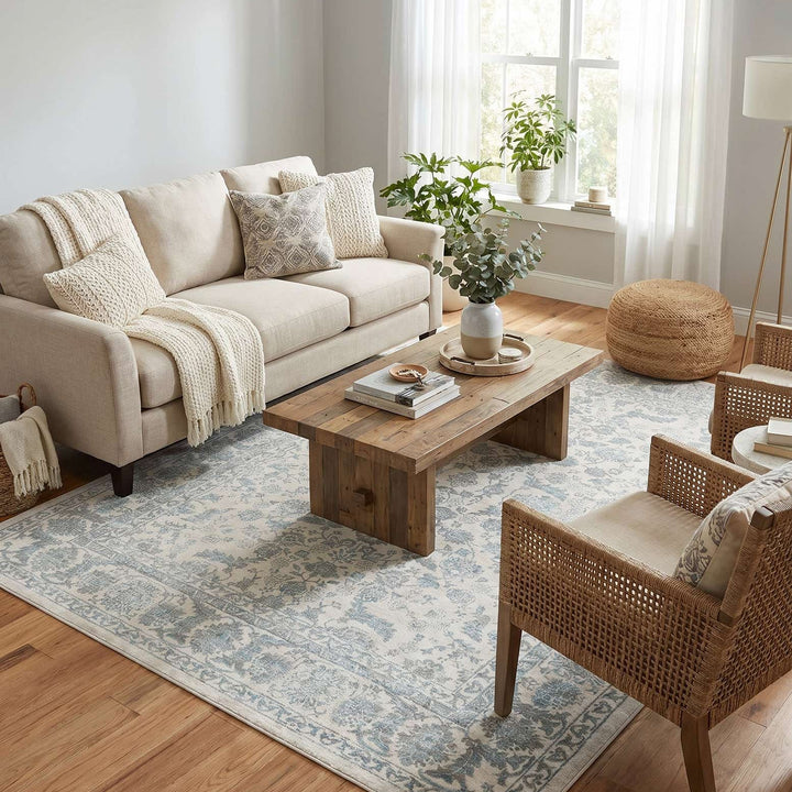 Central Park Indoor Rug - Teal