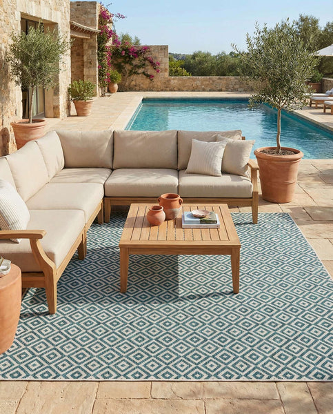 Costa Rica - Teal Rugs by Jill Zarin Home