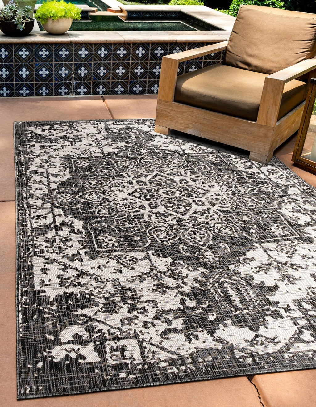 Dubai - Charcoal Rug by Jill Zarin Home