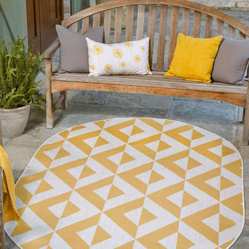 Napa Outdoor Rug - Yellow