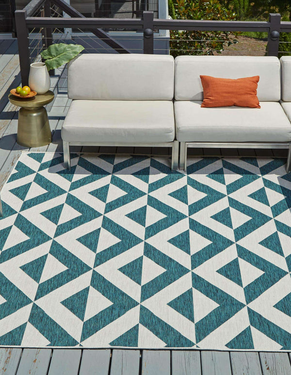 Napa Outdoor Rug - Teal