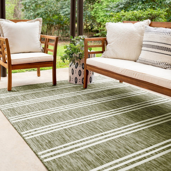 Anguilla - Outdoor Green Rug by Jill Zarin Home