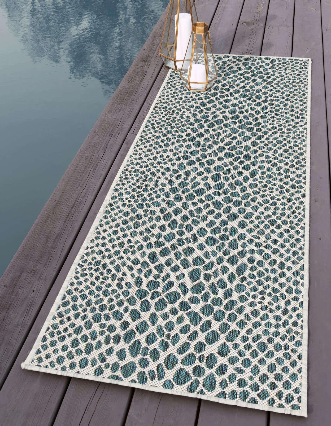 Cape Town - Teal Rug by Jill Zarin Home