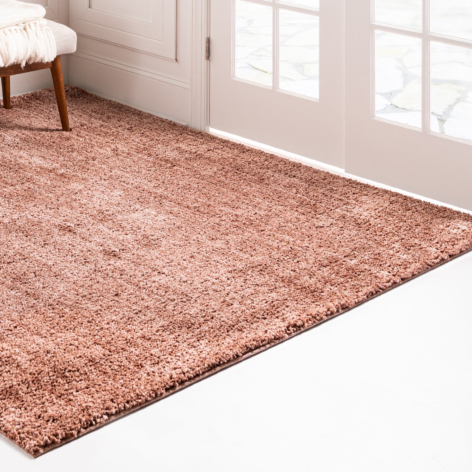 Jill Zarin Home | Shaggy Chic Area Rug-Nutmeg