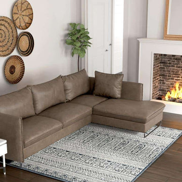 Cloisters Indoor Rug - Navy Blue