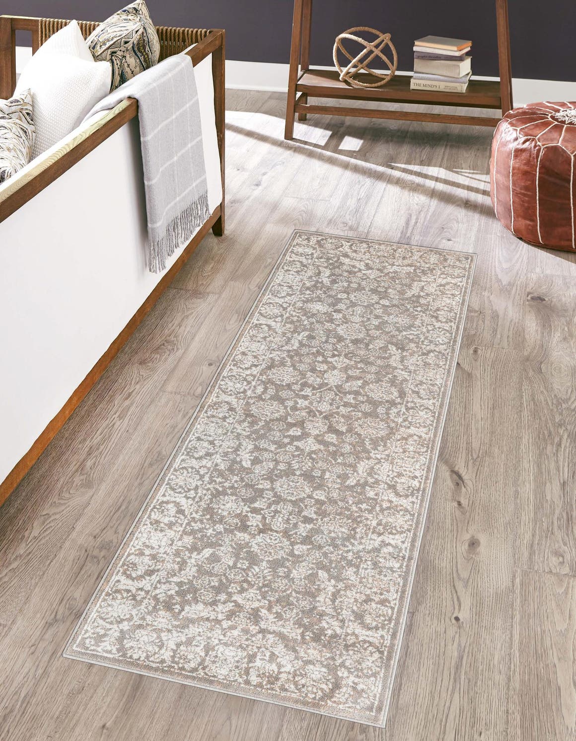 Central Park Gray Rug by Jill Zarin