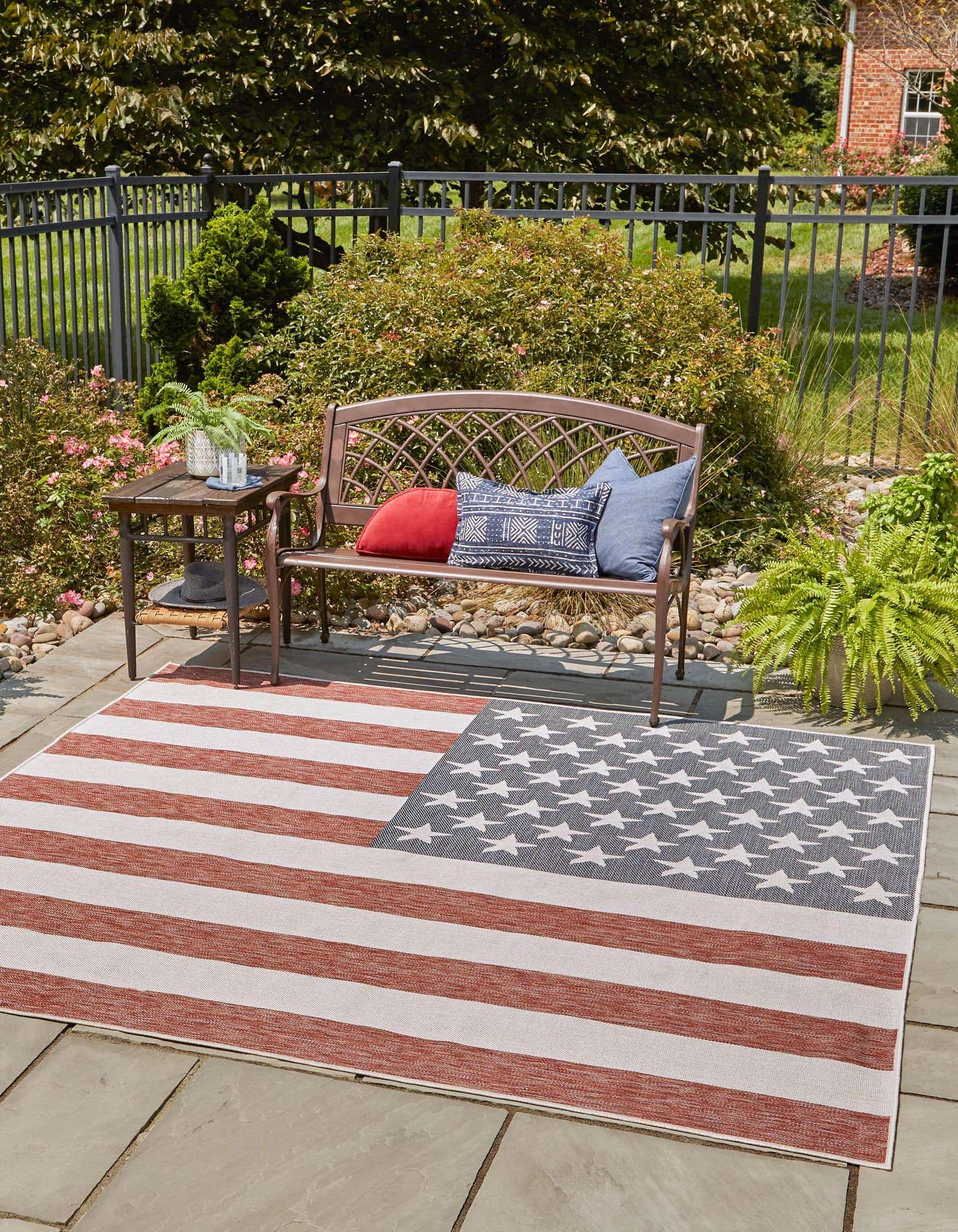 American Flag Rug by Jill Zarin Home