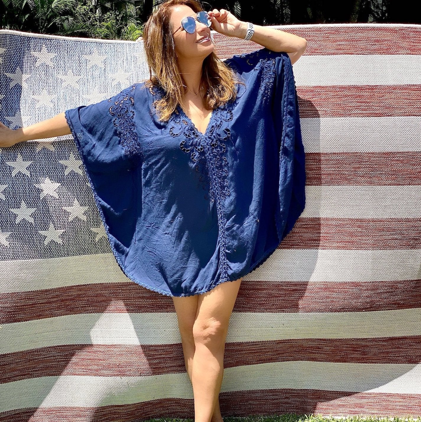 American Flag Rug by Jill Zarin Home
