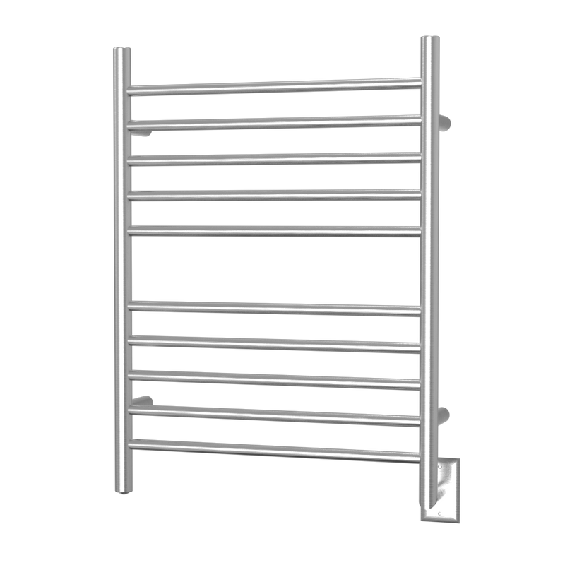 Hardwired Heated Towel Rack - 10 Straight Bars