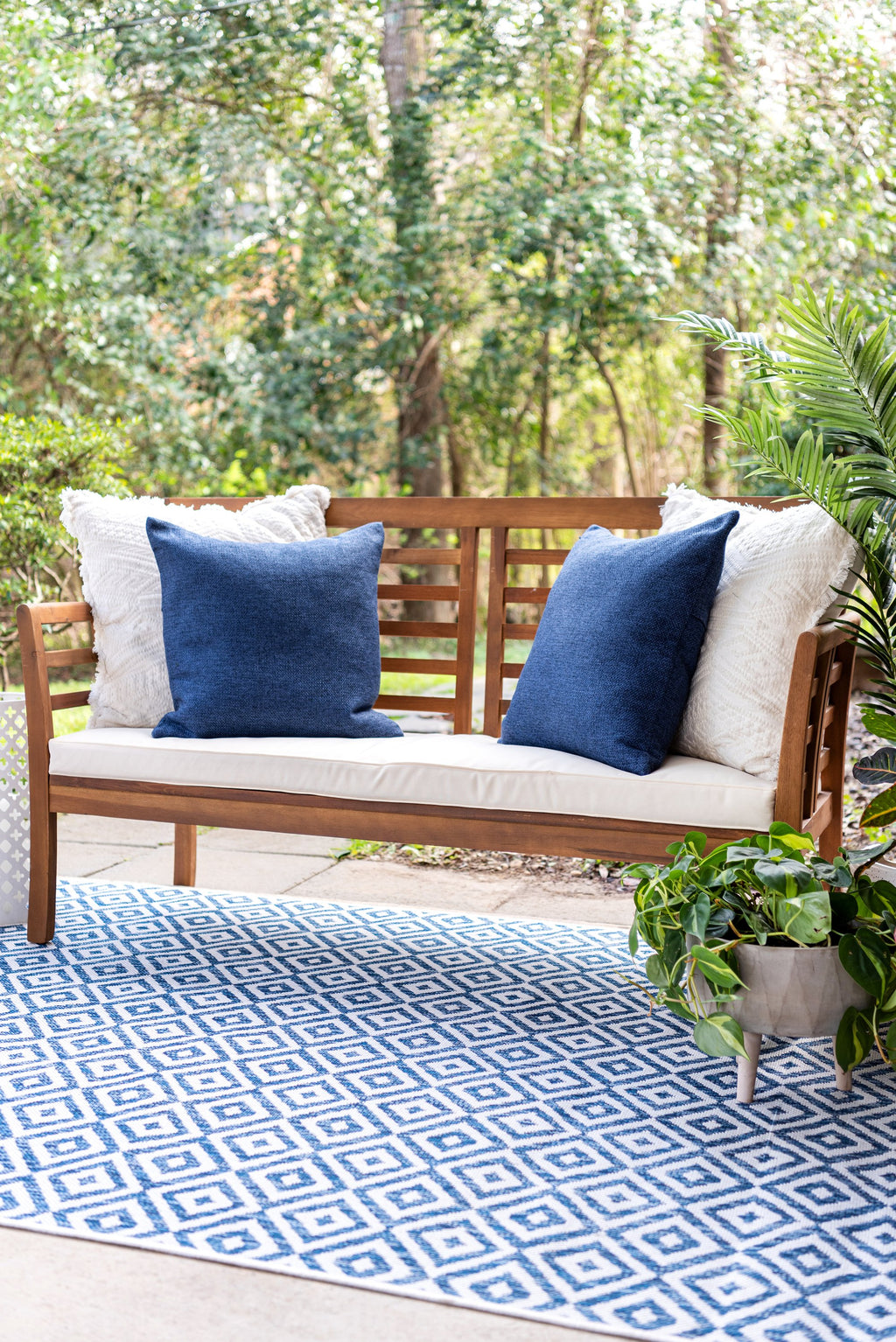 Belham living brighton beach deep seating porch swing bed with cushion sales
