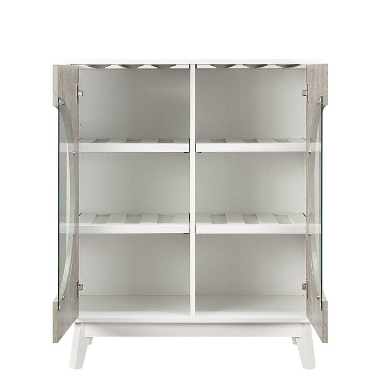 Aspen Wine Server Cabinet - White