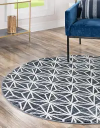 Fifth Avenue Indoor Rug - Navy Blue